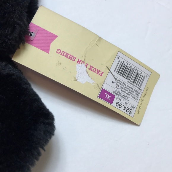 NWT/ Cherokee | faux fur shrug girl’s size XL - Picture 2 of 11